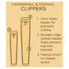 Equate Beauty Fingernail & Toenail Clippers, 2 Pack EasyOptionXY LLC