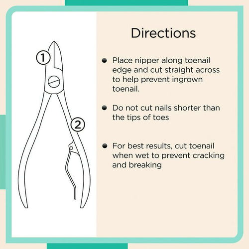 Equate Stainless Steel Toenail Nipper EasyOptionXY LLC