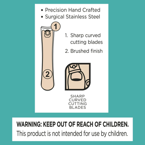 Equate Beauty Curved Edge Toenail Clipper EasyOptionXY LLC