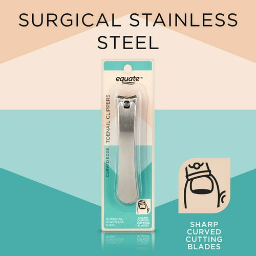 Equate Beauty Curved Edge Toenail Clipper EasyOptionXY LLC