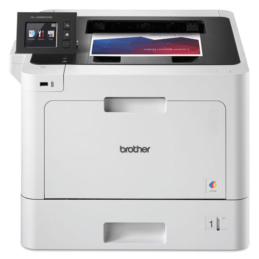 Brother HL-L8360CDW Business Color Laser Printer with Duplex Printing and Wireless Networking