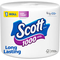 Scott 1000 Sheets Per Roll Toilet Paper, Bath Tissue