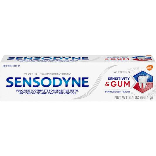 Sensodyne Sensitivity & Gum Teeth Whitening Sensitive Toothpaste