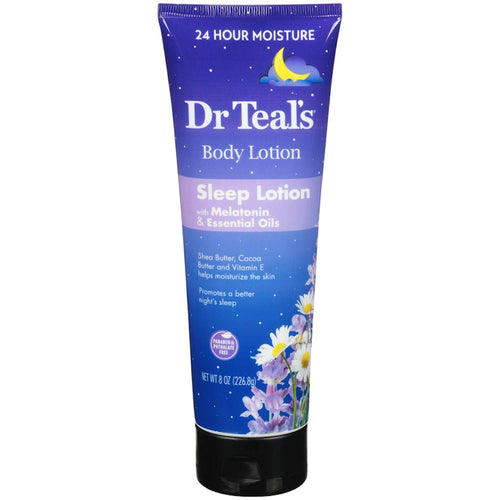 Dr Teal's Sleep Body Lotion Melatonin Essential Oils 226.8 G