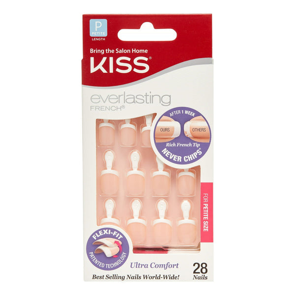Kiss Everlasting Petite French Nails - Clear Pink EasyOptionXY LLC