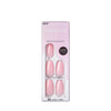 KISS imPRESS Color Medium Coffin Press-On Nails, 'Pink Dream', 30 Count EasyOptionXY LLC