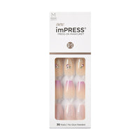 KISS imPRESS Medium Length Press-On Nails, May Flower, 30 Count EasyOptionXY LLC