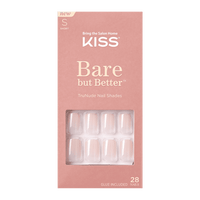 KISS Bare but Better Nude Fake Nails, Nudies, 28 Count EasyOptionXY LLC
