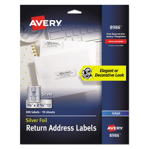 Avery® Foil Mailing Labels