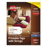 Avery® Printable Tags with Strings