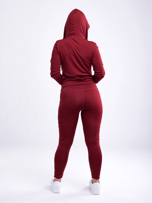 JupiterGear Athletic Fitted Zip-Up Hoodie Jacket with Pockets