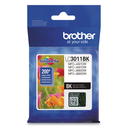Brother BRTLC3011BK,BRTLC3011C,BRTLC3011M,BRTLC3011Y Ink Cartridge
