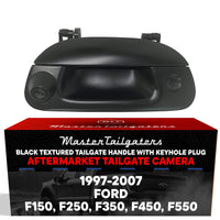 Ford F150 F250 F350 F450 F550 (1997-2007) Replacement Tailgate Handle with Backup Camera (with Key Hole Plug)
