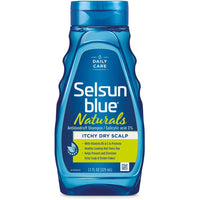 Selsun Blue Naturals Dandruff Shampoo, Itchy Dry Scalp - 11 Fl Oz
