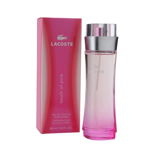 Lacoste Touch of Pink Eau de Toilette Spray – 90 mL (3.0 Fl Oz)