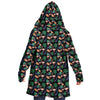 Flamingo Exotic Floral Cloak Hoodie