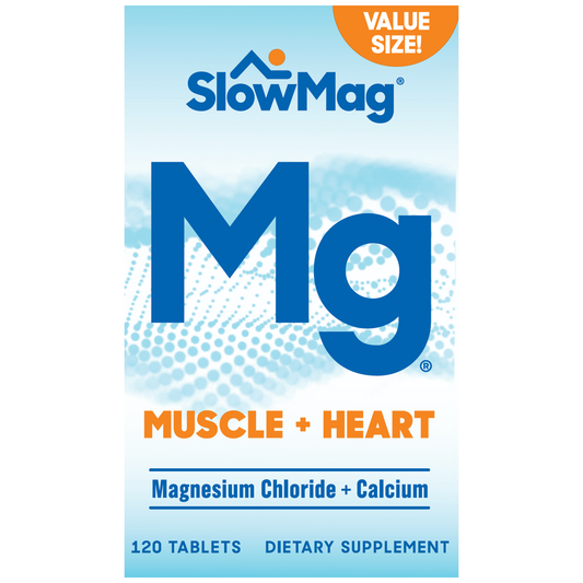SlowMag® Mg® 71.5 mg Muscle + Heart Tablet, 120 EA