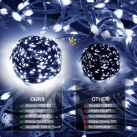 328ft LED Decorative Rope Lights for Festive Indoor and Outdoor Decor