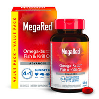 MegaRed® Advanced 4-in-1 Fish & Krill Oil (500 mg)