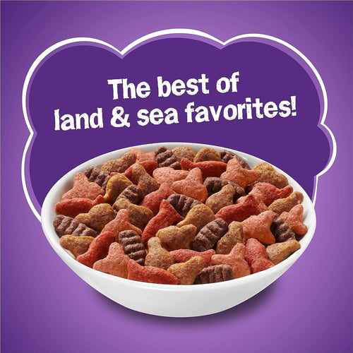 Friskies Dry Cat Food, Surfin' & Turfin' Favorites, 16 lb. Bag EasyOptionXY LLC