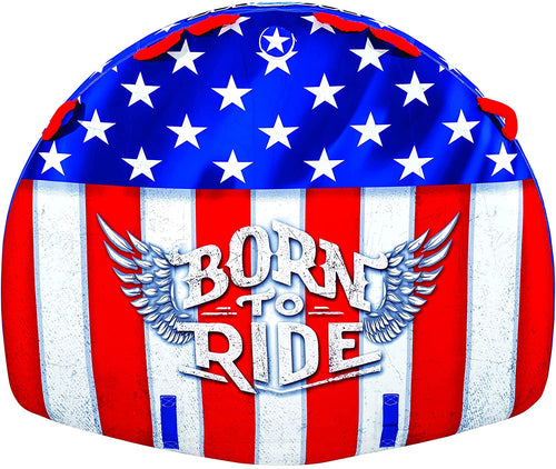 WOW Sports Born to Ride 3 Person 3P Towable (22-WTO-3982) Jupiter Gear