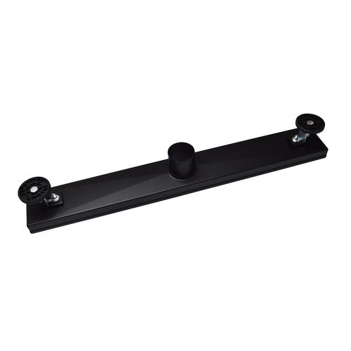 Linear Shower Drain 32" Comes with Matte Black Polished 2 in 1 Panels, Tile Insert Shower Drain, Equipped with Adjustableft,Hair Filters