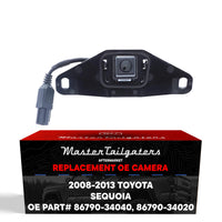 Toyota Sequoia (2008-2013) OEM Replacement Backup Camera OE Part # 86790-34020, 86790-34040