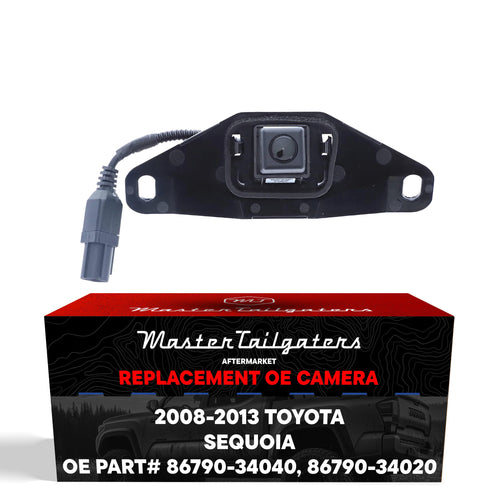 Toyota Sequoia (2008-2013) OEM Replacement Backup Camera OE Part # 86790-34020, 86790-34040