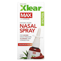 Xlear Saline Nasal Spray, Max, 1.5 Fl Oz