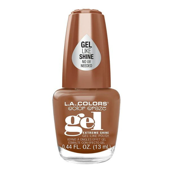 L.A. Colors Gel-like Nail Polish, Nudie, 0.44 fl oz EasyOptionXY LLC