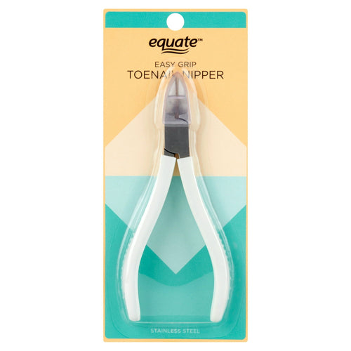 Equate Beauty Stainless Steel Easy Grip Non-Slip Toenail Nipper EasyOptionXY LLC