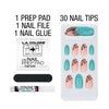 L.A. COLORS Frill Nail Tips, Roar-Some, 33 Pieces EasyOptionXY LLC