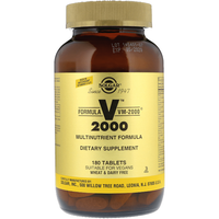 Solgar Formula VM-2000 180 Tablets (Multinutrient System)
