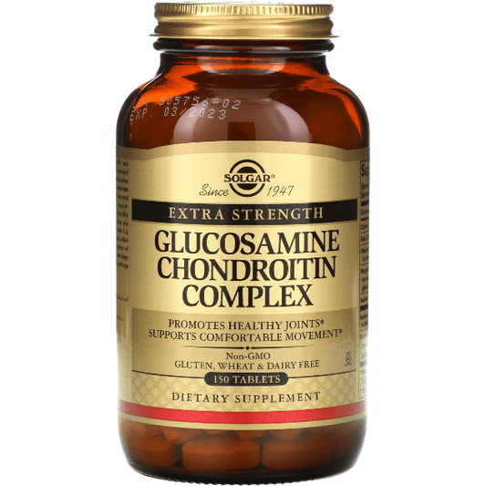 Solgar Extra Strength Glucosamine Chondroitin Complex 150 Tablets