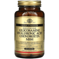 Solgar Glucosamine Hyaluronic Acid Chondroitin MSM 120 Tablets