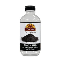 Okay 100% Pure Black Seed Oil For Hair & Skin, 1 Oz