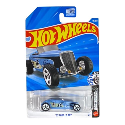 Hot Wheels '33 Ford Lo Boy - Rod Squad Series 3/10