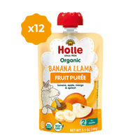 Holle Organic Banana Llama - Fruit Purée Pouches