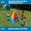 WOW Watersports 5.5ft Rainbow Pyramid Backyard Sprinkler Jupiter Gear