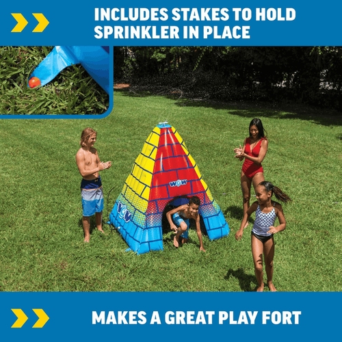WOW Watersports 5.5ft Rainbow Pyramid Backyard Sprinkler Jupiter Gear