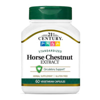 21st Century Horse Chestnut Extract, Standardized, 60 Vegetarian Capsules