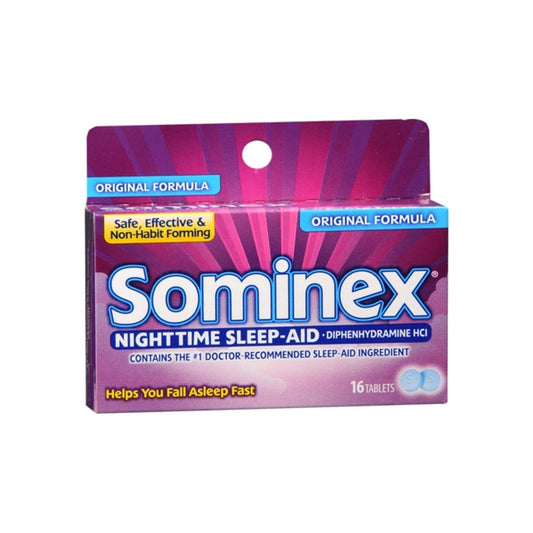 Sominex® 25 mg Tablet, 16 EA