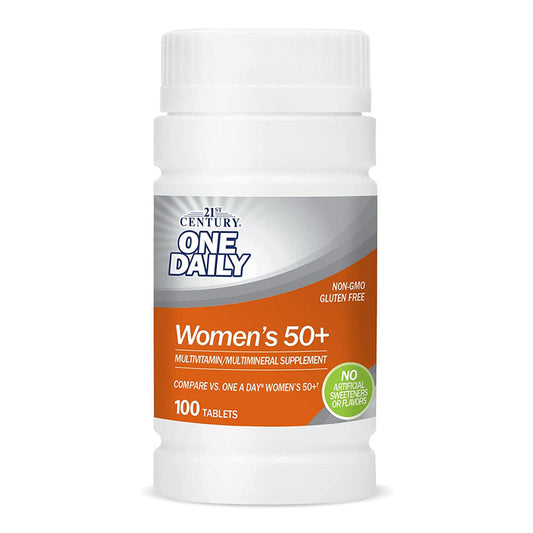 21st Century One Daily, Women's 50+, Multivitamin Multimineral, 100 Tablets
