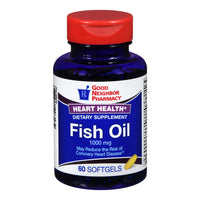 Good Neighbor Mega Omega-3 Fish Oil Supplement , 60 Softgels