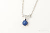 Vintage Star Sapphire Sterling Silver Necklace