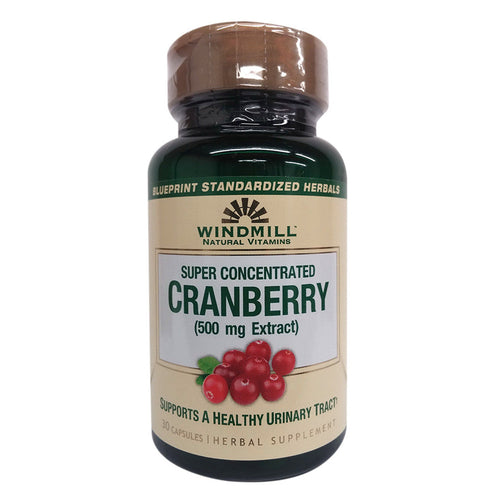 Windmill Cranberry 500mg Capsules 30ct