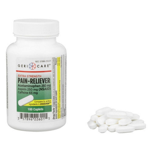 Sunmark GeriCare Extra Strength Acetaminophen - Non Aspirin