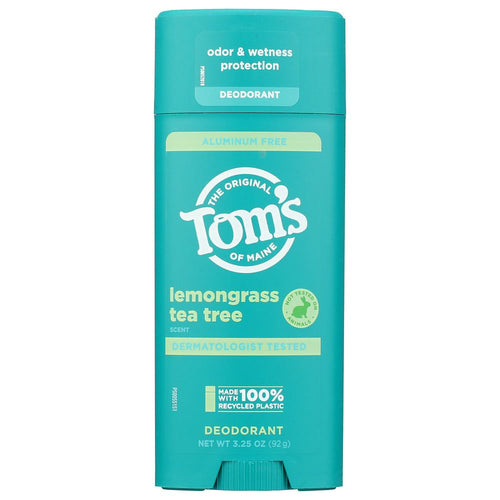 Toms® 24-Hour Lemongrass Deodorant Stick, 3.25 oz