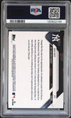 Graded 2025 Topps Now Ben Rice #77 Gold Foil /50 Rookie RC Baseball Card PSA 8 Near Mint