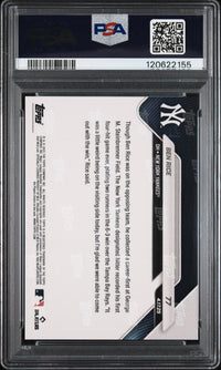 Graded 2025 Topps Now Ben Rice #77 Rookie RC Baseball Card PSA 9 Mint